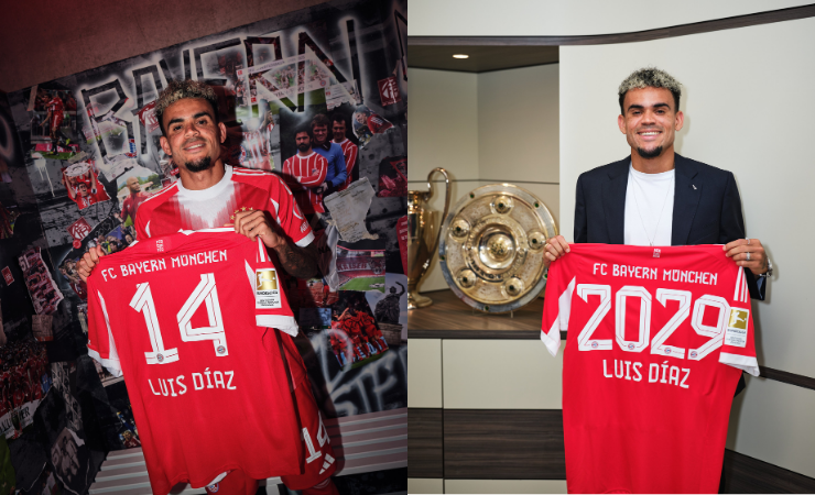 Luis Díaz deja el Liverpool y es presentado como nuevo jugador del Bayern Múnich