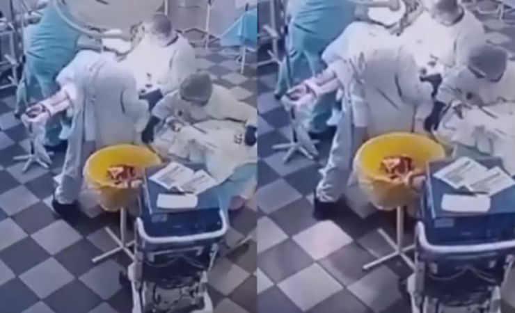 Impactante video muestra a médicos operando en pleno sismo de 8,8 en Rusia