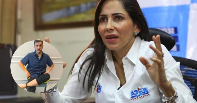 Luisa González respalda a Álvarez y habla de persecución