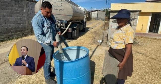 Imagen de la noticia: Crisis de agua en Quito: alcalde anuncia inicio de potabilización