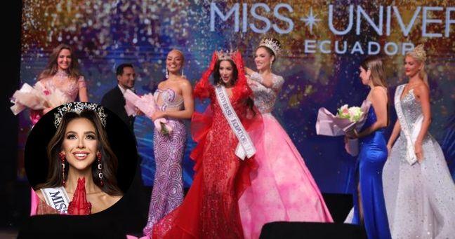 Nadia Mejía es Miss Universo Ecuador 2025