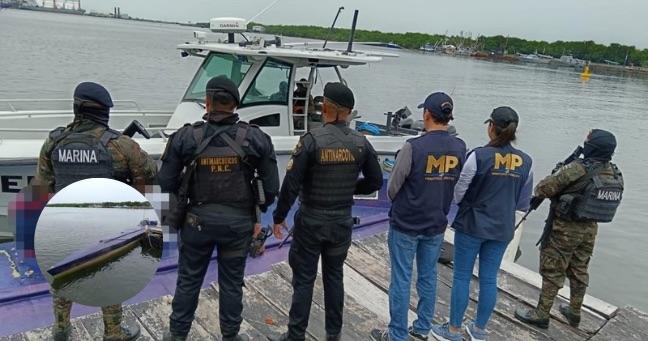 Imagen de la noticia: Ecuatoriano detenido en Guatemala con sumergible y droga