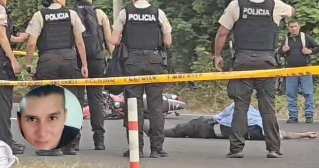 Imagen de la noticia: Policía es asesinado en Manabí: sicarios disparan al menos diez veces
