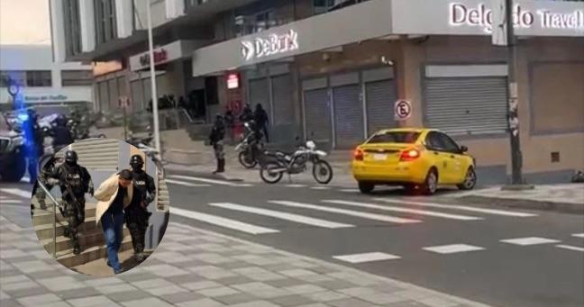 Intento de robo en banco de Manta termina con capturados