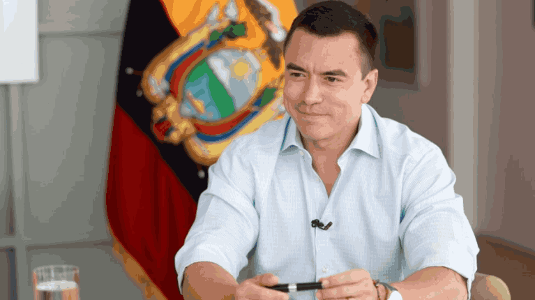 Daniel Noboa en el top de presidentes Sudamericanos
