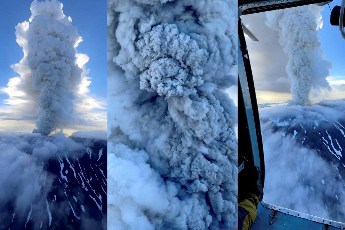 Tras 600 años de silencio, el volcán Krasheninnikov entra en erupción en Rusia
