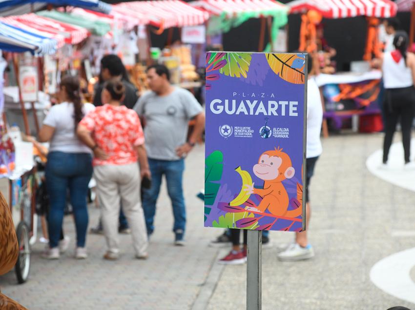 Municipio de Guayaquil invertirá USD 1,1 millones para renovar Plaza Guayarte