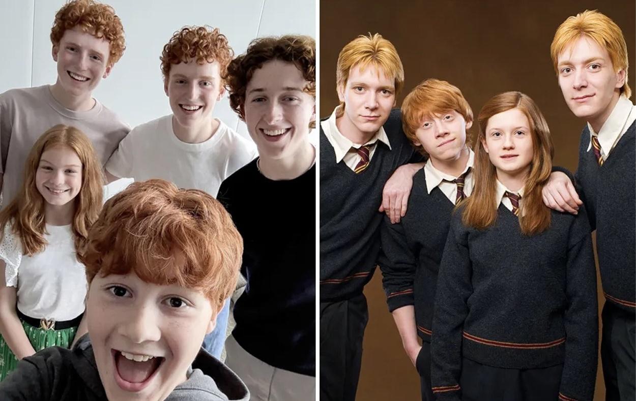 Conoce a los actores que interpretarán a los Weasley en la serie de Harry Potter