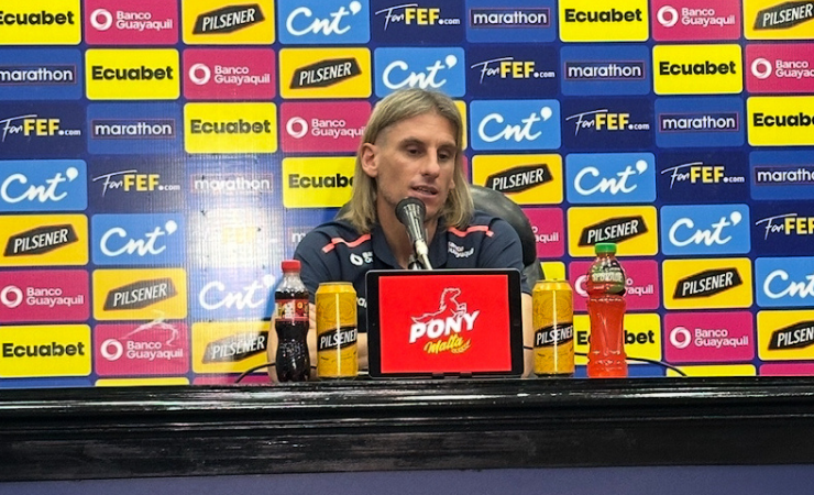 Beccacece sueña en grande: “¿Por qué no soñar con que Ecuador conquiste la Copa?”