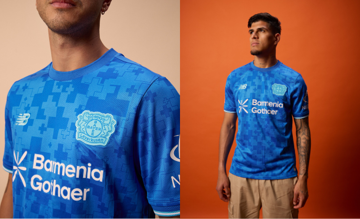 Piero Hincapié protagoniza el lanzamiento de la tercera camiseta del Bayer Leverkusen