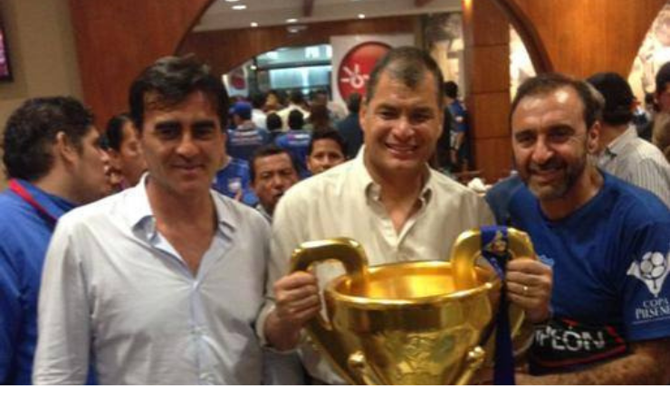 Nassib Neme desmiente supuesta influencia de Rafael Correa en títulos de Emelec