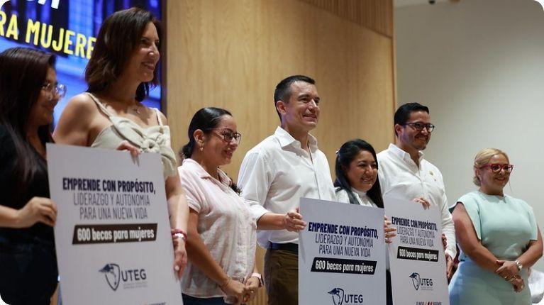 Gobierno anunció que 600 mujeres recibirán becas educativas