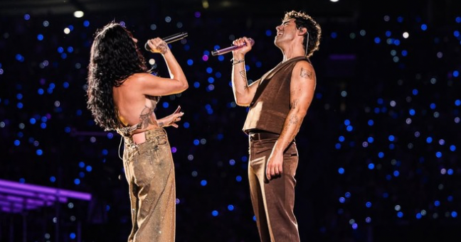 Demi Lovato y Jonas Brothers se reencuentran en concierto