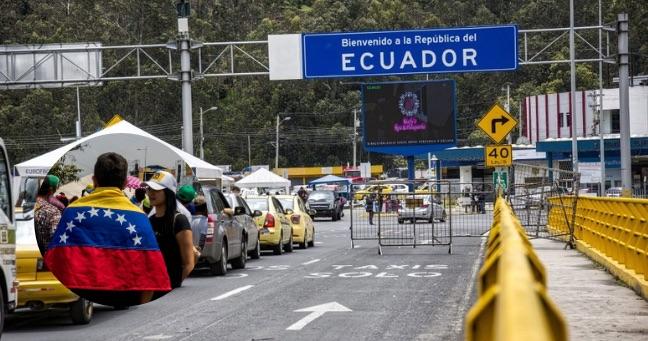 Ecuador deja sin efecto estatuto migratorio con Venezuela