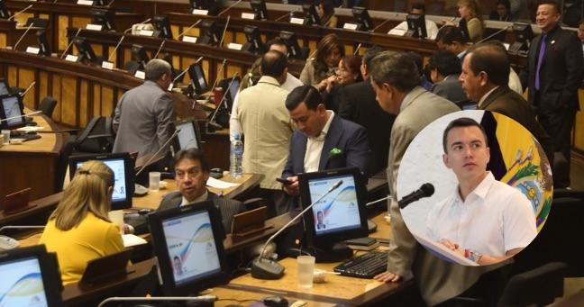 Consulta popular divide a la Asamblea Nacional