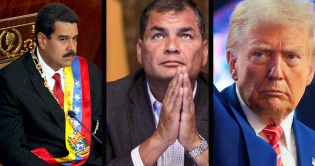 Revolución Ciudadana defiende a Maduro y cuestiona a EE.UU.