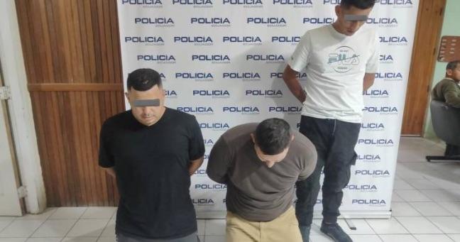 Imagen de la noticia: Capturan a tres miembros de Los Lagartos en Montañita
