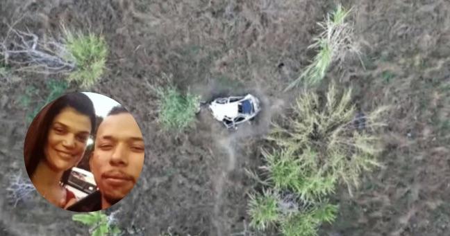Pareja que tenía relaciones en un auto cae a un acantilado