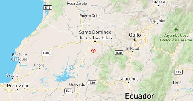Nuevo sismo sacude Ecuador este jueves, 14 de agosto