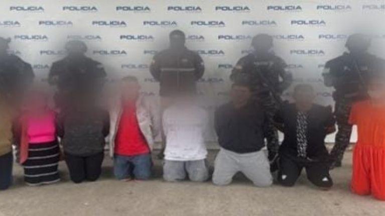 Ocho detenidos; golpe a célula narcodelictiva que operaba en El Oro
