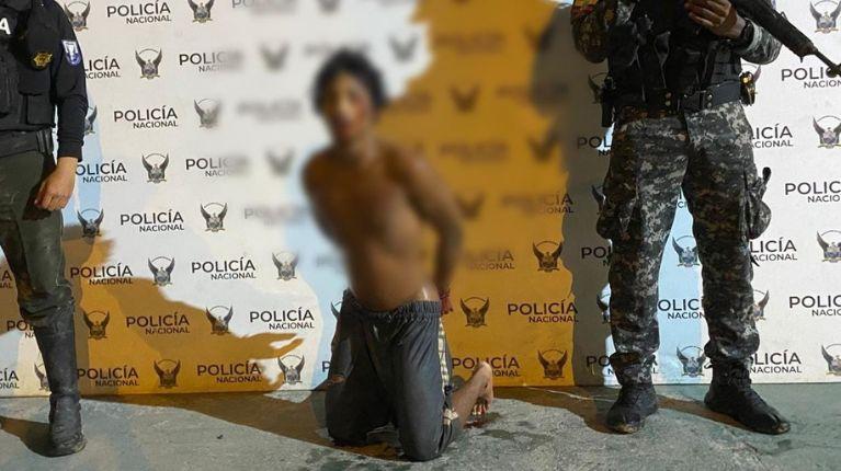 ‘La Rata’, objetivo de intermedio valor y presunto miembro de los Gánsters fue detenido en Esmeraldas