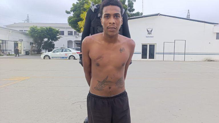 Policía captura en Manabí al más buscado de Esmeraldas con ficha de la Interpol por asesinato