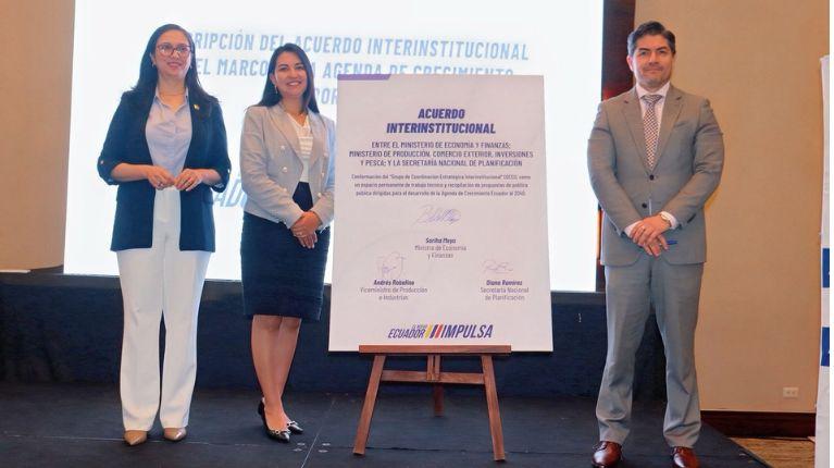 Acuerdo para impulsar la Agenda de Crecimiento Ecuador al 2040, ¿en qué consiste?