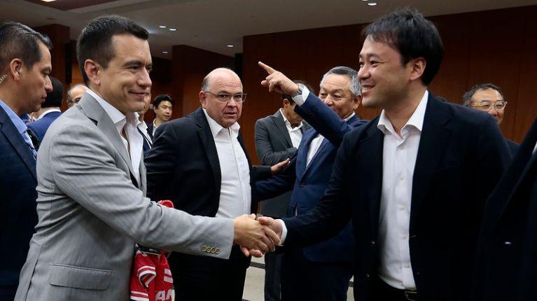 Presidente Daniel Noboa se reúne con empresarios de Japón y consolida apoyo para posible acuerdo comercial