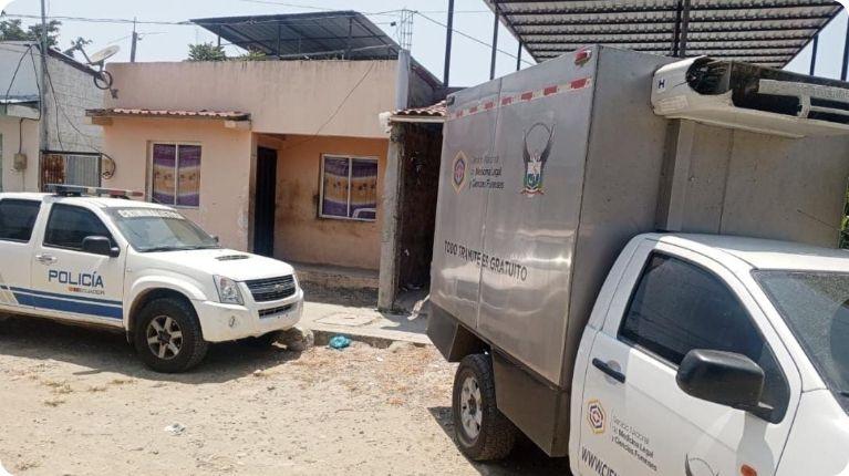 Cuatro personas fueron asesinadas a tiros dentro de una vivienda en Manabí