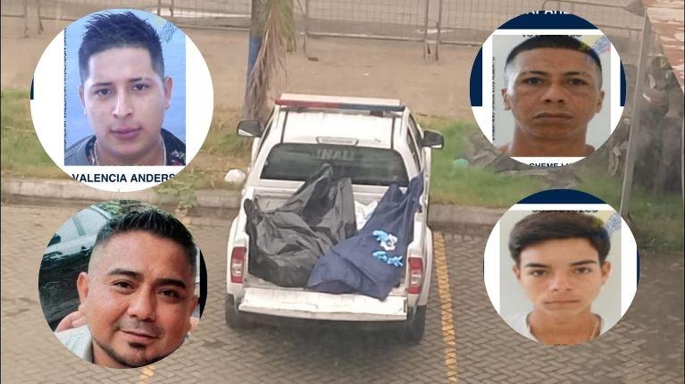 Cuatro hombres de La Maná que estaban desaparecidos fueron hallados sin vida en una playa de Pedernales