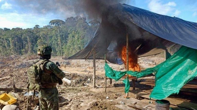 Bloque de Seguridad ha golpeado en más de USD 630 millones a la minería ilegal en 2025