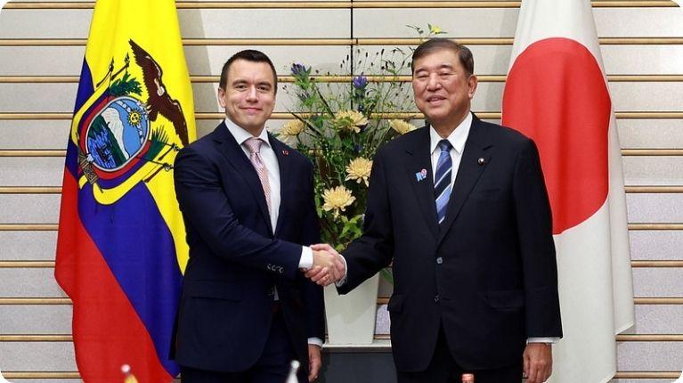 Ecuador y su interés de alcanzar un acuerdo comercial con Japón