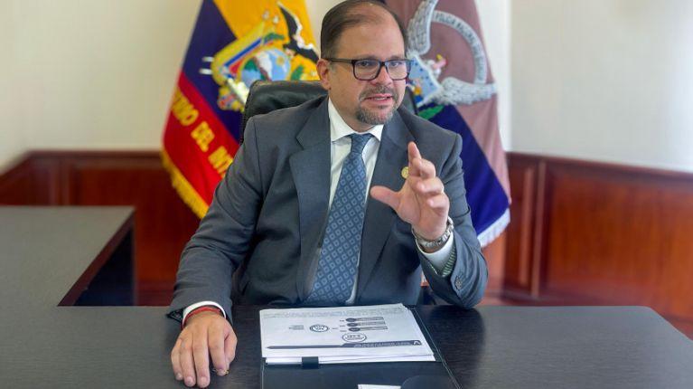Ministro Reimberg cuestiona a jueza de Zamora Chinchipe por no dar prisión preventiva a investigado por sicariato