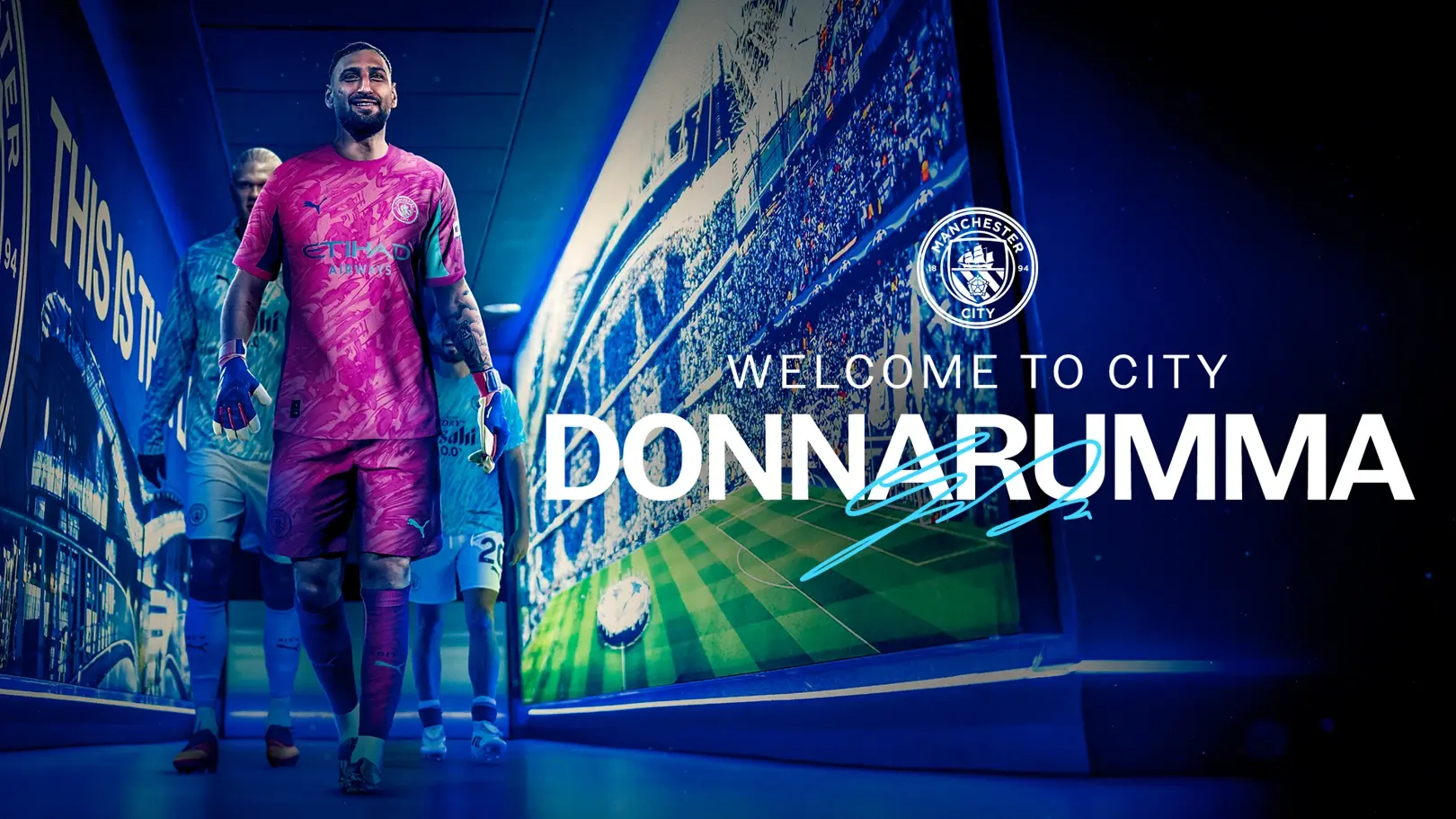 Donnarumma es nuevo arquero del Manchester City y firma contrato hasta 2030