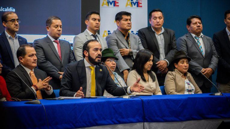 Municipios del Ecuador exigen al Gobierno el pago de 643 millones de dólares
