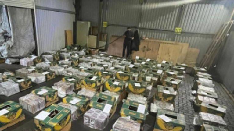 Rusia incautó 1,5 toneladas de cocaína en un contenedor procedente de Ecuador, ¿en cuánto está valorado el cargamento de droga?