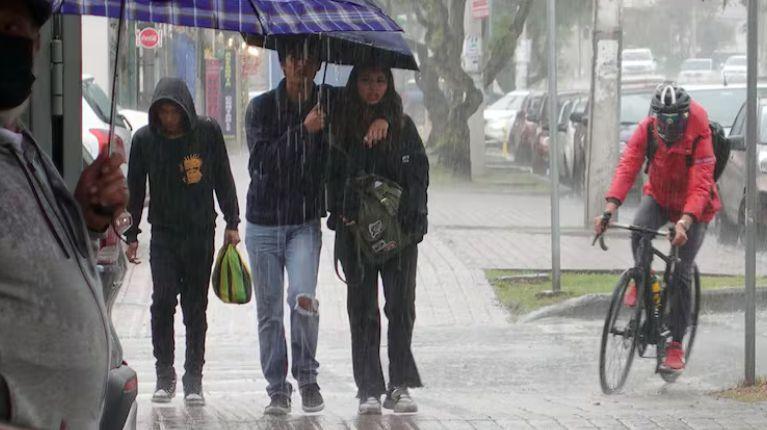 Inamhi pronostica lluvias de variable intensidad: ¿en qué zonas del país?