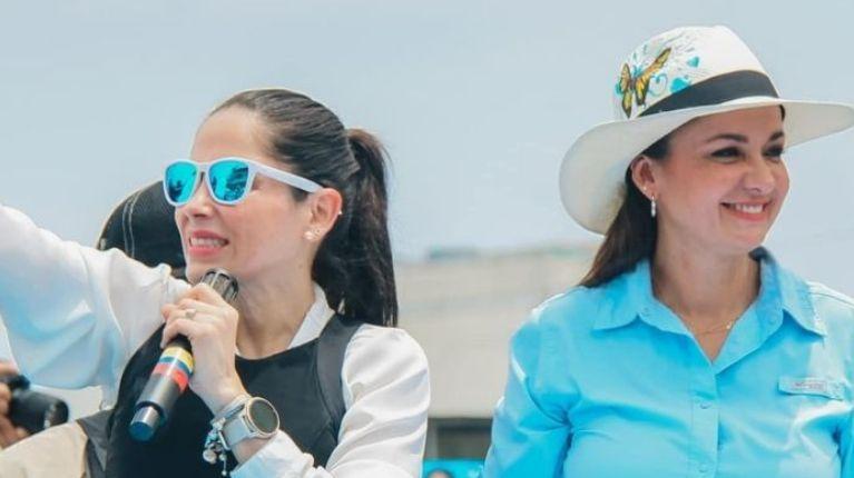 Luisa González no buscará la reelección como presidenta de la RC5: Marcela Aguiñaga reacciona y Correa le contesta