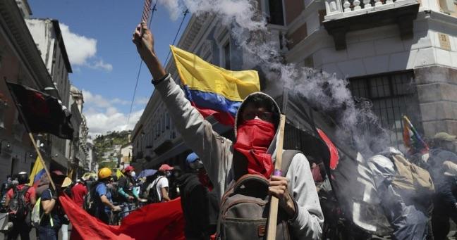 Fiscalía de Ecuador advierte que delitos durante protestas serán investigados con firmeza
