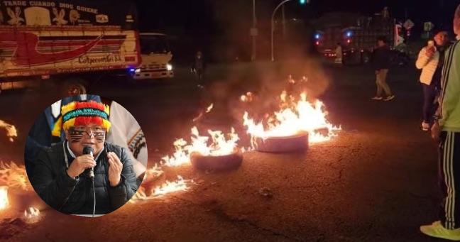 “No somos delincuentes, ni terroristas”: mensaje del presidente de la Conaie al Gobierno tras inicio del paro nacional