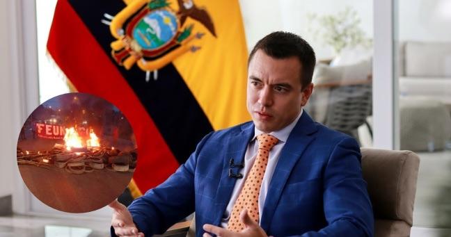 Quinto día del paro nacional en Ecuador: Noboa dice que no retrocederá en su decisión de eliminar el subsidio al diésel