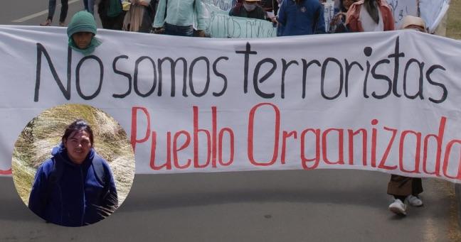 Conaie denuncia asesinato de comunero en protestas de Cotacachi