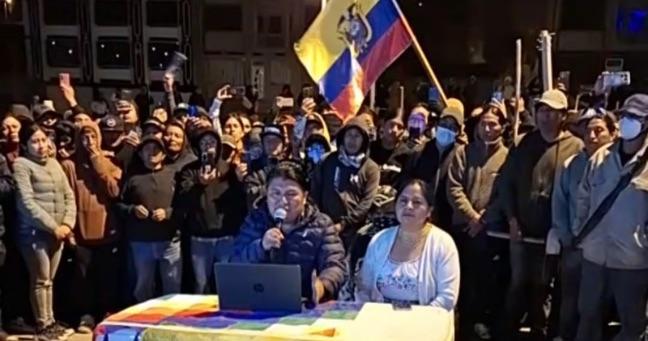 Octavo día de paro nacional en Ecuador: Confederación de Nacionalidades Indígenas denuncia bloqueo en la señal de internet