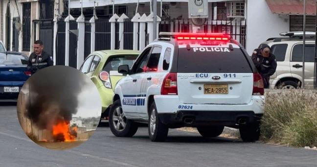 Adolescente es asesinada en Manta: tras el crimen un carro aparece incendiado