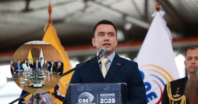 Corte Constitucional frena parte de la consulta de Noboa