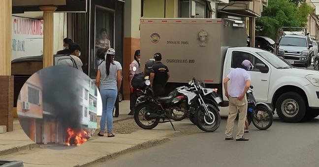 Ataque armado en Manta: asesinan a dueño de taller y hallan carro incendiado