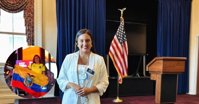 Imagen de la noticia: Kenya Briones representa a Ecuador en encuentro internacional