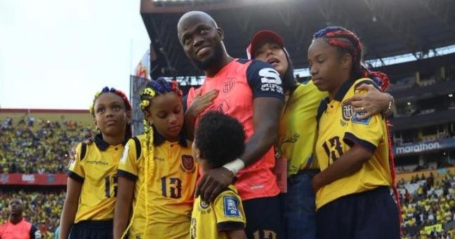 Ecuador vs Argentina: lágrimas de la esposa de Enner Valencia marcan su despedida