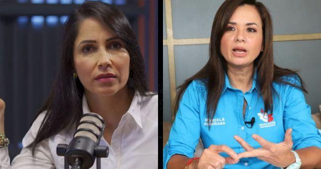 Luisa González VS Marcela Aguiñaga: fuerte cruce en la Revolución Ciudadana