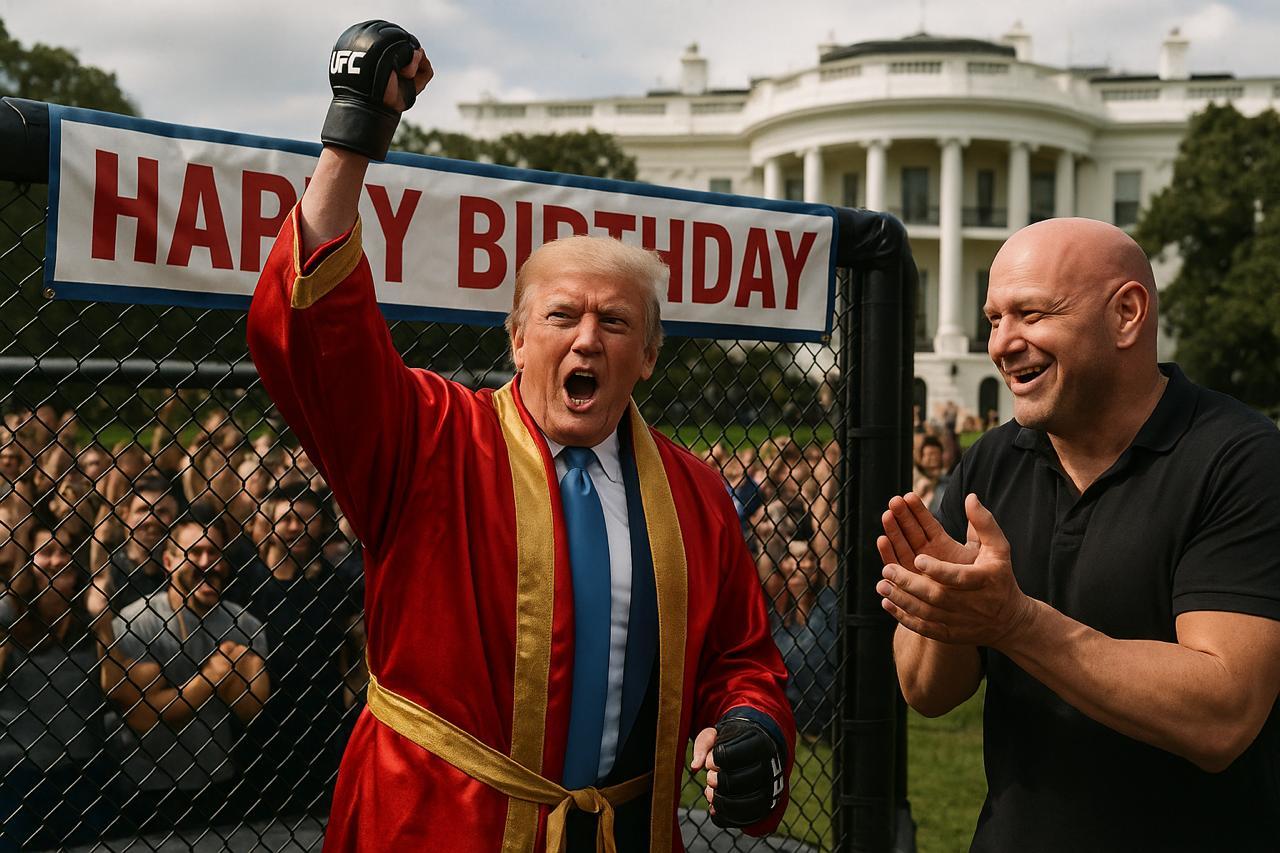 Donald Trump confirma pelea de la UFC en la Casa Blanca para junio de 2026